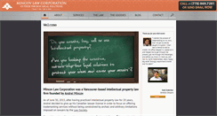 Desktop Screenshot of mincovlaw.com